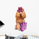 Funny Dog With Shopping Bags 