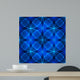 Vector Seamless Blue Pattern Wall Decal