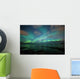 Northern Lights Above a Beach in Norway Wall Mural