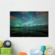 Northern Lights Above a Beach in Norway Wall Mural