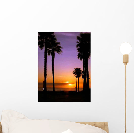California Sunset Wall Decal