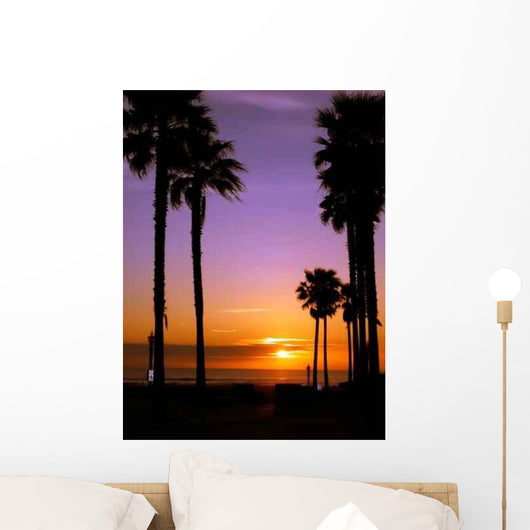 California Sunset Wall Decal