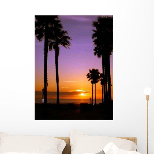 California Sunset Wall Decal