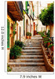 Street in Valldemossa Village in Mallorca 