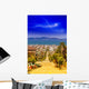 San Francisco skyline view from the hills Wall Mural