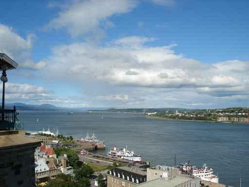 Quebec Panorama from Dufferin Wall Decal