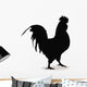 Form Contour Cock, Chicken Sign Logo Wall Decal