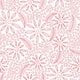 Floral Seamless Pattern with Wall Decal Design 2