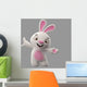 Amazing 3D Happy Easter Wall Decal Design 1