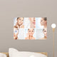 Collection of Female Portraits on Medical Procedures Wall Mural