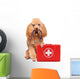 First Aid Dog Wall Decal