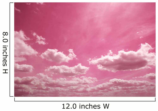 Pink Clouds Wall Mural