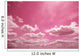 Pink Clouds Wall Mural