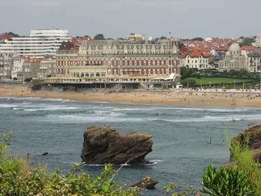 La Plage Du Biarritz Wall Decal