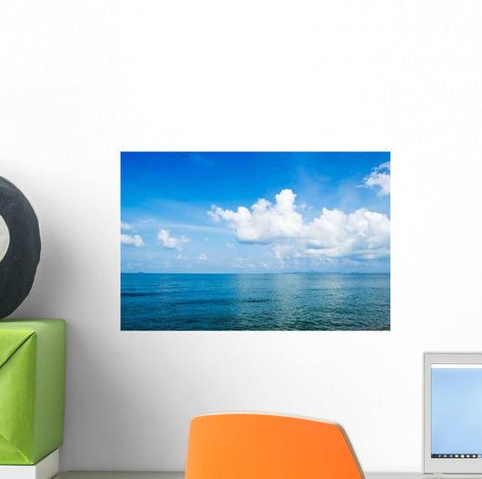 Blue Sea Wall Decal