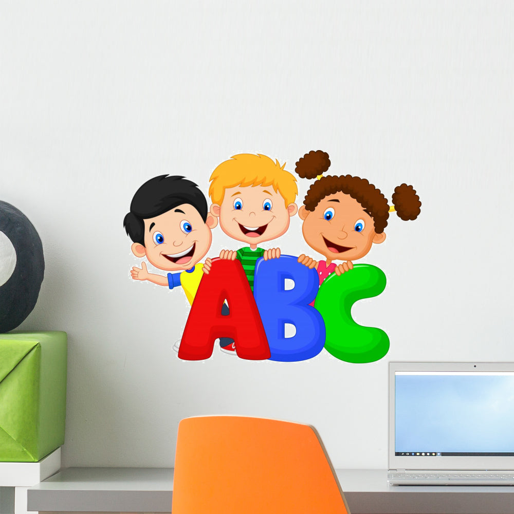 School Kids with Abc – Wallmonkeys