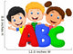 School kids with ABC 