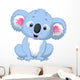 Cute koala cartoon Wall Decal