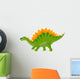 Cartoon Stegosaurus Wall Decal
