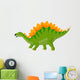 Cartoon Stegosaurus Wall Decal