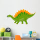 Cartoon Stegosaurus Wall Decal