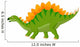 Cartoon Stegosaurus Wall Decal