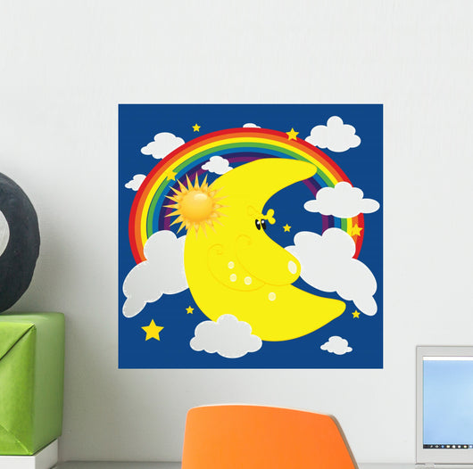 Sky and clouds Wall Mural
