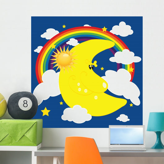 Sky and clouds Wall Mural