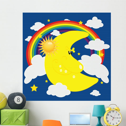 Sky and clouds Wall Mural