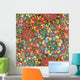 Seamless Texture with Bright Wall Decal