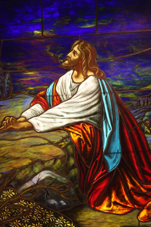 Jesus Praying Wall Mural