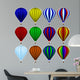 Set of Twelve Hot Air Balloons 