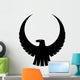 Graceful eagle with arched wings Wall Decal