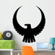 Graceful eagle with arched wings Wall Decal