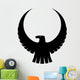 Graceful eagle with arched wings Wall Decal