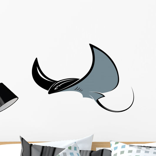 Swimming Manta Ray 