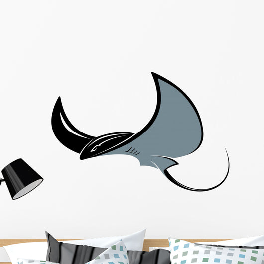 Swimming Manta Ray 