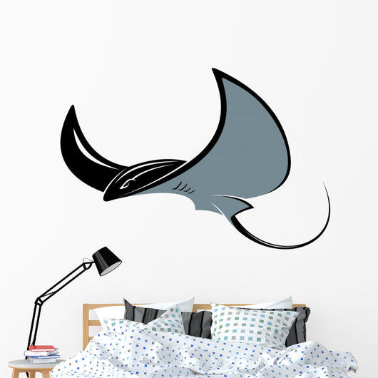 Swimming Manta Ray 