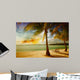 Beautiful Marine Landscape With Tree Wall Mural
