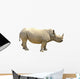 White Rhino Wall Decal