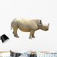 White Rhino Wall Decal
