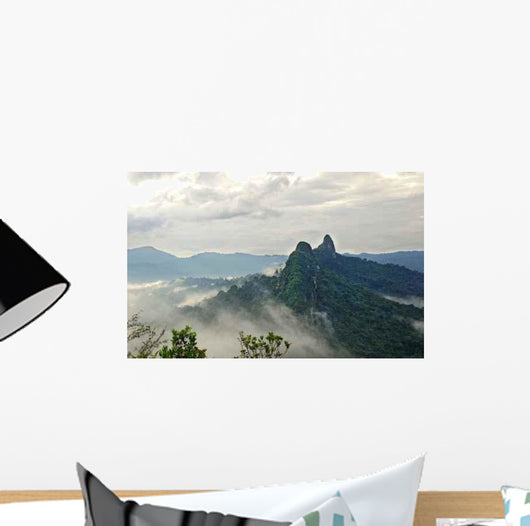 Top Mountain Wall Decal