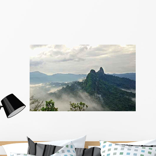 Top Mountain Wall Decal