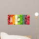 Healthy food background Wall Mural