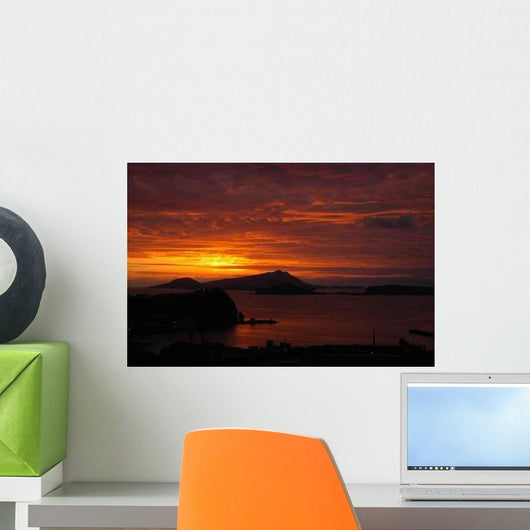 Tramonto Nisida Wall Decal