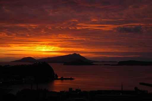 Tramonto Nisida Wall Decal