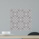 Seamless Tiling Floral Wallpaper Wall Decal