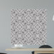 Seamless Tiling Floral Wallpaper Wall Decal