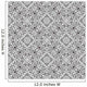 Seamless Tiling Floral Wallpaper Wall Decal
