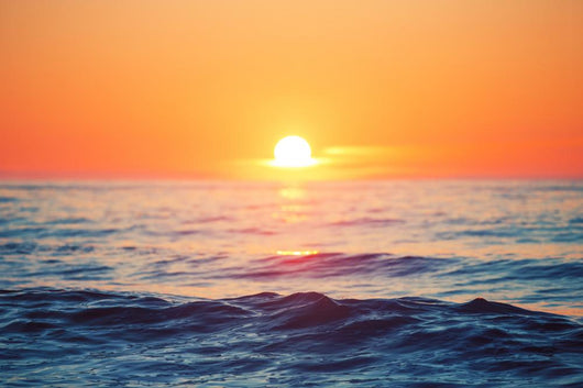 Sunrise over sea 